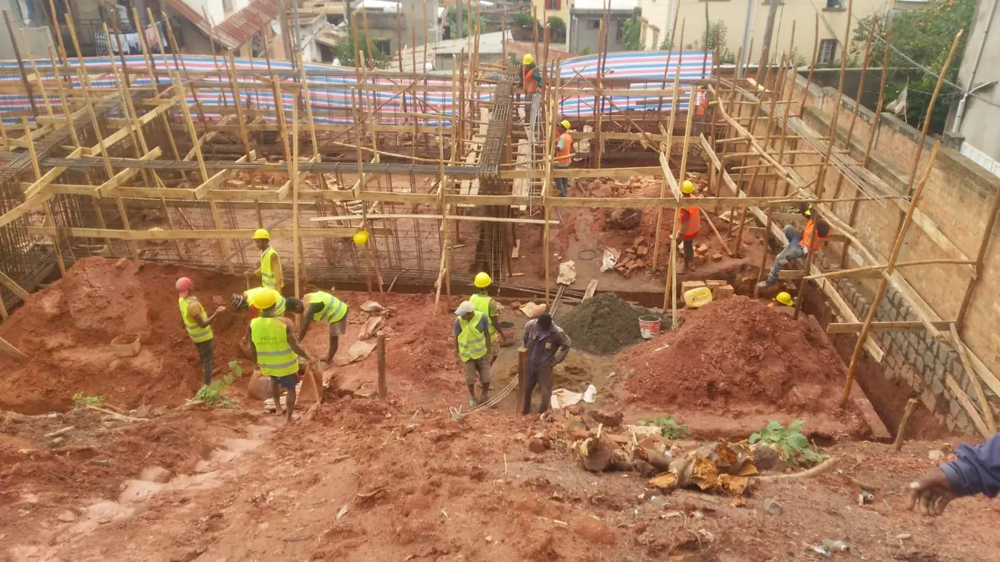 Organisation d'une équipe de chantier